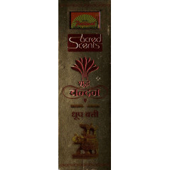 بخور هندي طبيعي بخشب الصندل النقي ، 18 عود (50 جرام) ، من Parimal