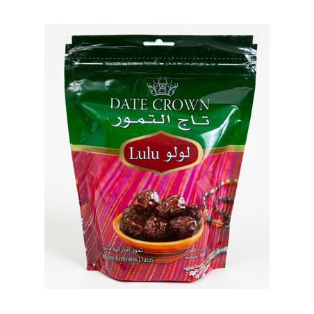 Dattes Crown (Lulu) : Dattes qualité supérieure en provenance d’Emirats Arabes Unis, Sachet 500 g