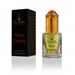 El Nabil Musc Yassine – Alcohol-free concentrated perfume for men – 5 ml roll-on bottle