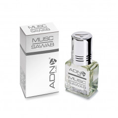 ADN Musc Sawab – Parfum concentré sans alcool pour homme- Flacon roll-on de 5 ml