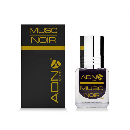 ADN Musc Noir (Black) – Alcohol-free concentrated perfume for men – 5 ml roll-on bottle