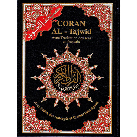 CORAN Al-Tajwid (AR/FR) index des concepts et thèmes - format 17 X 24 cm