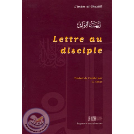 Lettre au disciple sur Librairie Sana