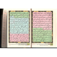 القرآن الكريم ، التقسيم الموضوعي المفهرس - The Holy Quran (Hafs), with thematic index, Medium Format, Blue (Arabic Version)