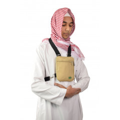 Sacoche Hajj - TOUR DE COU - safe anti vol avec ceinture pour Hajj & Umrah
