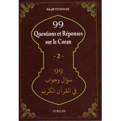99 Questions and Answers on the Quran (2), by Khalil Temmar, Bilingual (French-Arabic), New edition