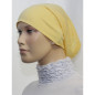 Headband (Bonnet) tube- Under hijab -100% Viscose/Polyester- (Uni yellow chick)