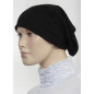 Headband (Bonnet) tube- Under hijab -100% Viscose/Polyester- (Plain black)