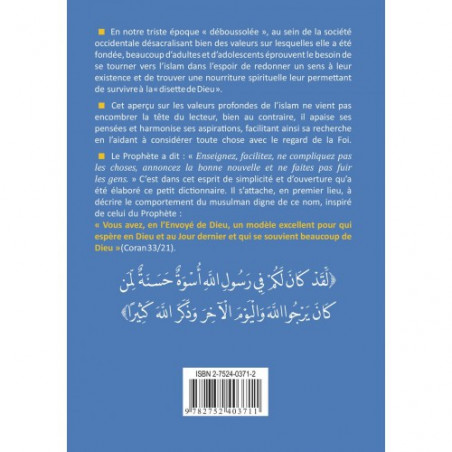 Little dictionary of Islam for those who hope in God, by Yacoub Roty
