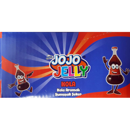 Bonbons Halal (Bouteilles cola)– Jojo Jelly (Cola)  – Sachet de 100 g