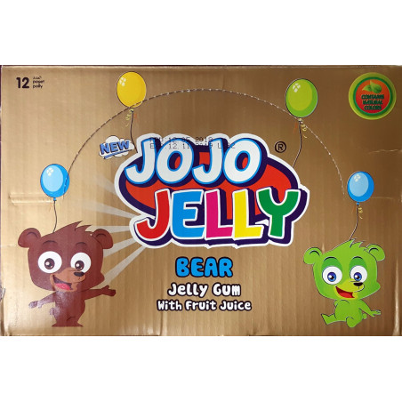 Halal Candy (Fruit Juice Bear) – Jojo Jelly (Bear) – 100g bag