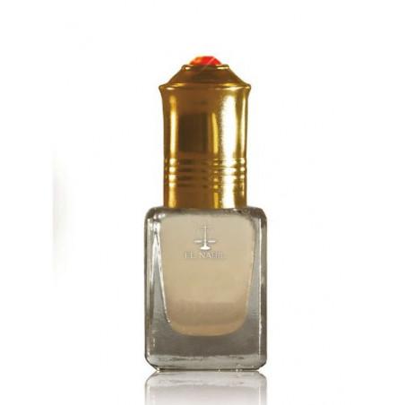 El Nabil Musc Rose– Parfum concentré sans alcool pour femme- Flacon roll-on de 5 ml