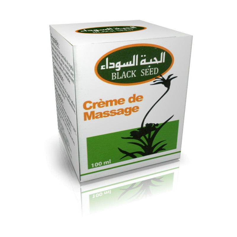 Massage cream based on Nigella Sativa (Habba Sawda) - 100 ml