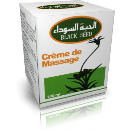 Crème de Massage à base de Nigella Sativa ( cumin noir)