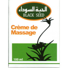 Massage cream based on Nigella Sativa (black cumin)