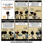 DIALOGUE 1 d'après Allam Bande dessinée participative
