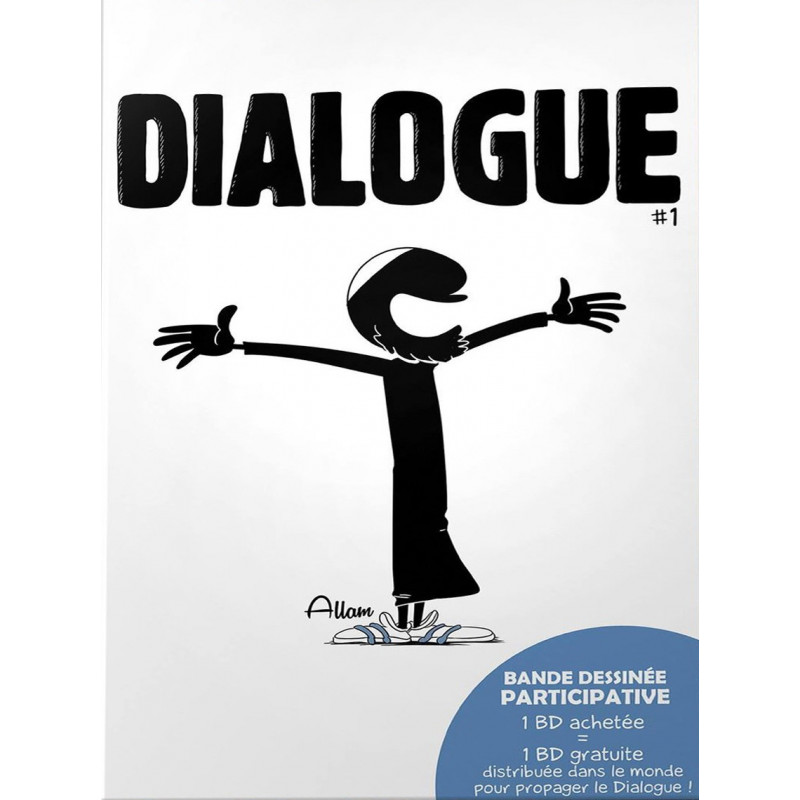 DIALOGUE 1 (Participatory comic strip), by Norédine Allam
