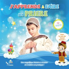 Pack "J'apprends à faire ma Prière" pour garçon ( Livre + CD + Tapis )