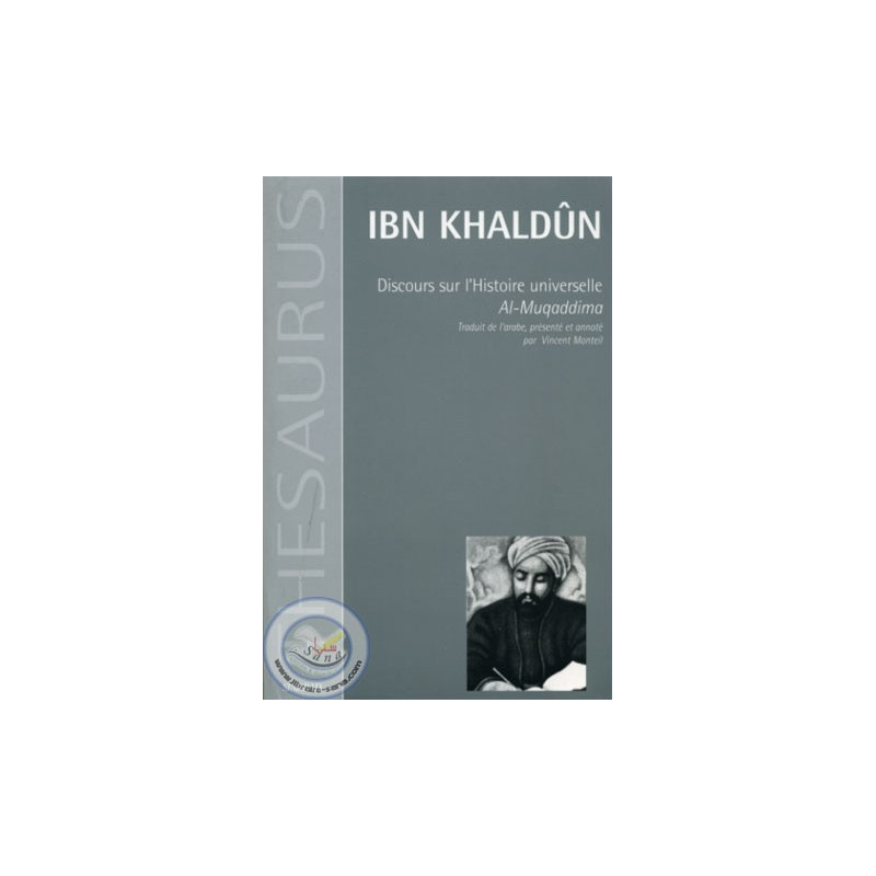 Discourse on Universal History (Al Muqqaddima) on Librairie Sana