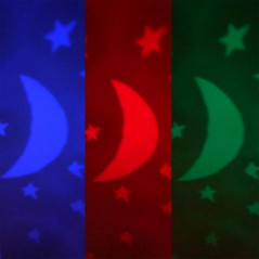 Lune et Etoiles, Mobile Coranique lumineux - Moon & Stars, Quran Cot Mobile with Light Projection