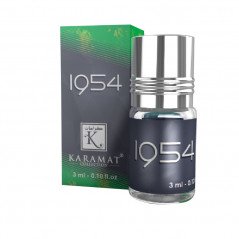 1954 - KARAMAT: Parfum concentré sans alcool - Flacon roll-on de 3 ml (Mixte)