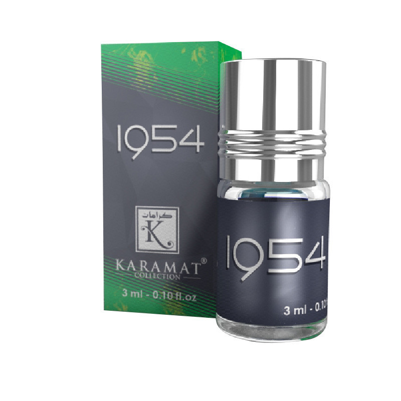 1954 - KARAMAT: Alcohol-free concentrated perfume - 3 ml roll-on bottle (Mixed)