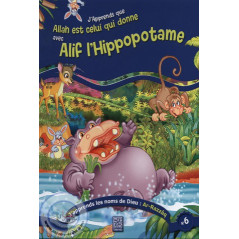 Alif the Hippopotamus on Librairie Sana