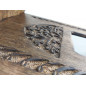 Pupitre en Bois - Porte Livre Pliable, Lutrin de lecture Travail Artisanal à la main (60x23cm)