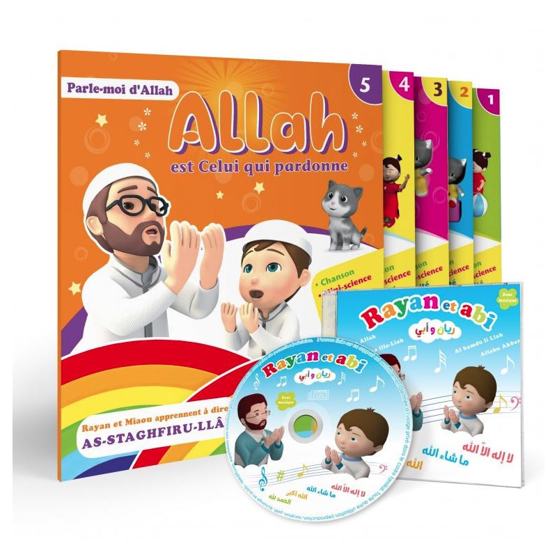Pack : Parle-moi d'Allah (le pack 4 livres + CD )