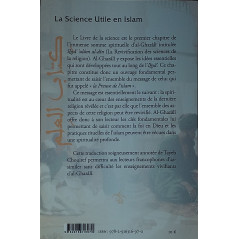 La Science Utile en Islam, de Al-Ghazâlî