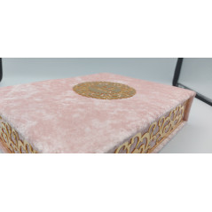 LUXURY QURAN BOX - Large Format + FR/AR Quran - PINK color