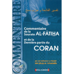 Commentaire de la sourate Al-Fatiha et de la dernière partie du Coran sur Librairie Sana