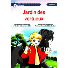 Garden of the Virtuous set for Muslim children, 7 booklets (French - Arabic)