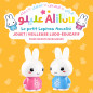 عليلو (اللون الأزرق) الأرنب المسلم الصغير - لعبة تعليمية / ضوء ليلي للأطفال المسلمين
