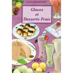 Ice cream and fresh desserts (cooking recipe)