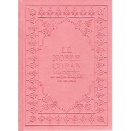 Le Coran (Arabe-Français) - Editions Sana - Format Poche 12X17 - Couverture ROSE