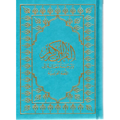 The Koran (Arabic-French) - Editions Sana - Pocket Size 16X11 - BLUE Cover