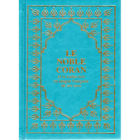 Le Coran (Arabe-Français) - Editions Sana - Format Poche 16X11 - Couverture BLEU