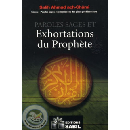 Paroles sages et exhortations du prophète sur Librairie Sana