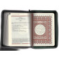 The Koran (Arabic-French) - Editions Sana - Format 16X11 Zipper Pocket - GREEN cover
