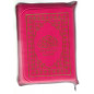 The Koran (Arabic-French) - Editions Sana - Format 16X11 Zipper Pocket - PINK cover