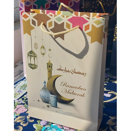Eid Gift Bags - color BEIGE