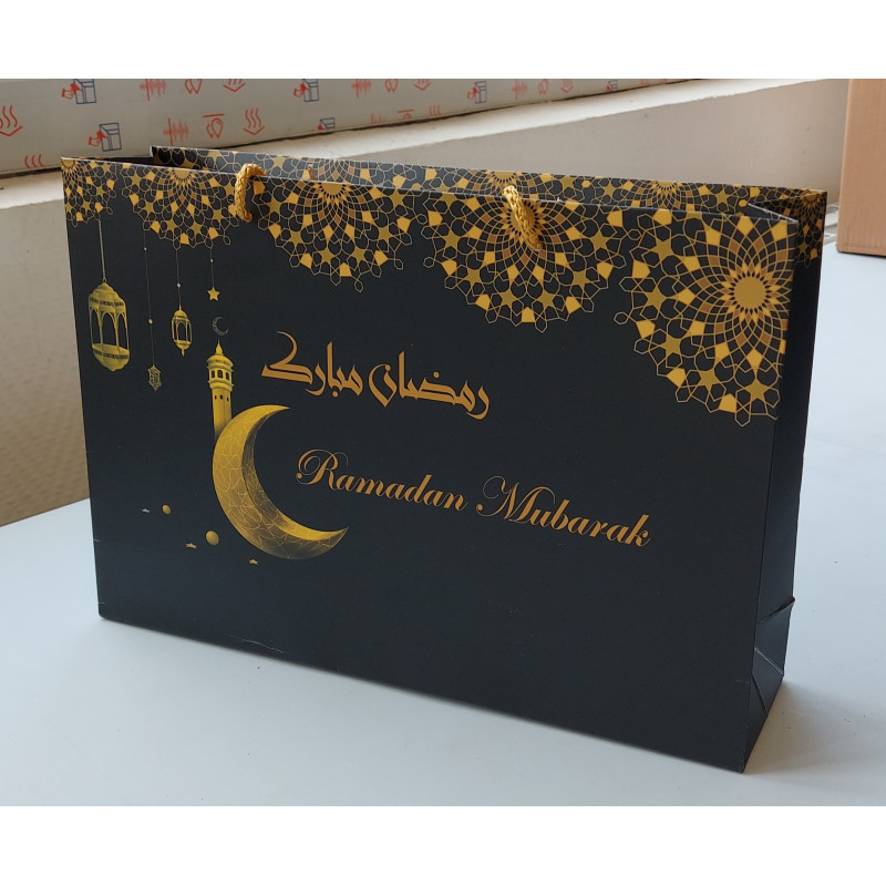 Eid Gift Bags - color Black - Wide format