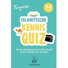 Islam Knowledge Quiz - 54 Cards - Hadieth Benelux (Turquoise)