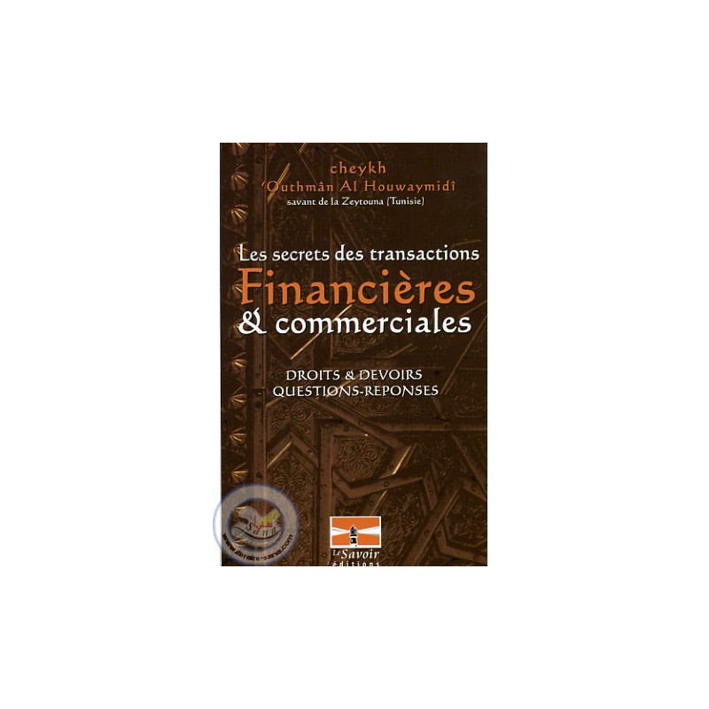 The secrets of financial and commercial transactions on Librairie Sana
