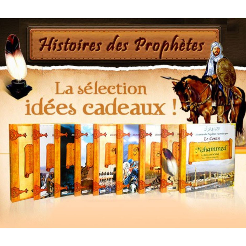 Pack: Collection Histoires des Prophètes - 9 Albums - Editions Sana 2022