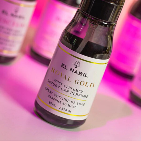 Spray Voiture de luxe - Parfum Royal Gold El Nabil (85ml)