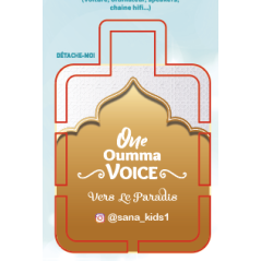 ONE OUMMA VOICE: ألبوم صوتي USB KEY ، 10 مسارات + 5 مقاطع + مكافأة