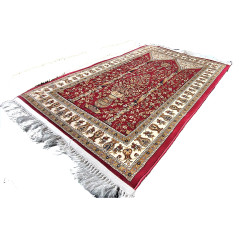 Luxury oriental rug: EMIR AL-MOUMININ - Red