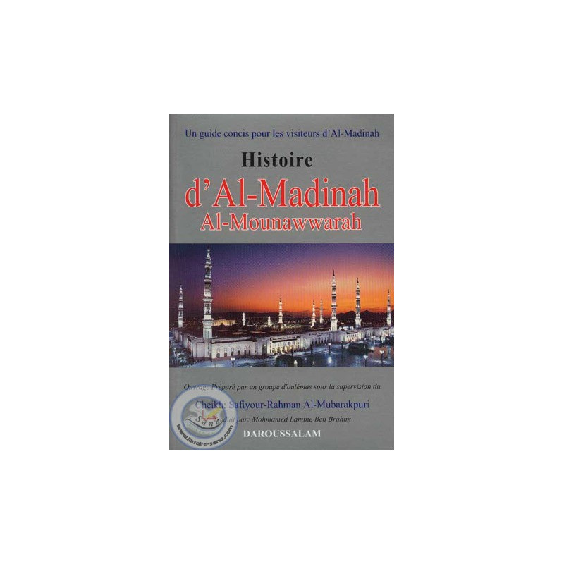 Histoire d'al-Madinah al-mounawwarah sur Librairie Sana